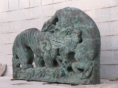動(dòng)物鑄銅雕塑定制