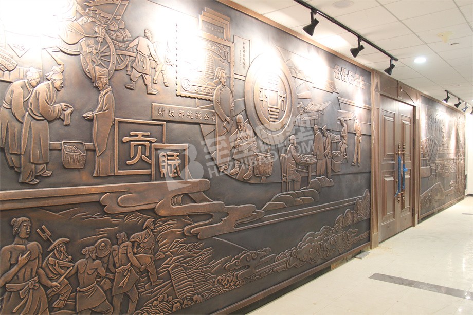 麗水市財政局鍛銅浮雕雕塑原創(chuàng)設計及施工項目