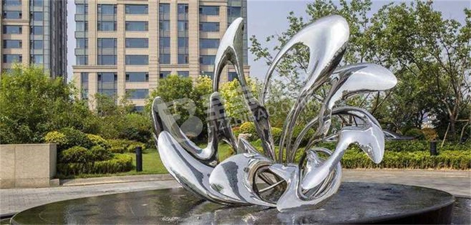 戶(hù)外大型不銹鋼雕塑定制景觀廣場(chǎng)