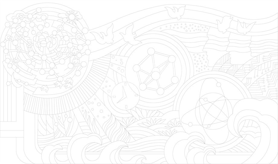 科技創(chuàng)新浮雕雕塑原創(chuàng)手繪設(shè)計稿