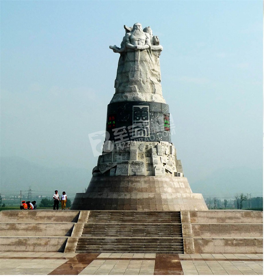 廣場(chǎng)人物石材雕塑定制